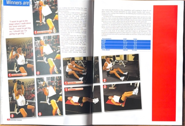 Magazine Workout Page